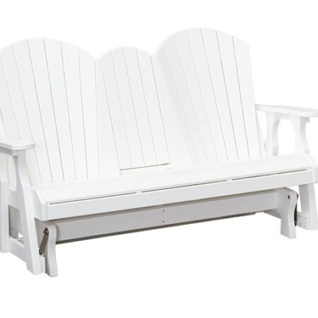 Poly Lumber Oceanside 5' Glider with Fold Down Cupholder