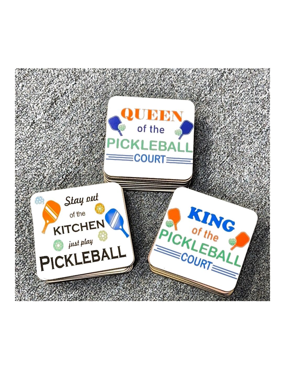 Pickleball Coasters